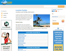 Tablet Screenshot of location-guides.com